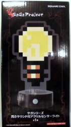 Acrylic sensor light with flashing sound