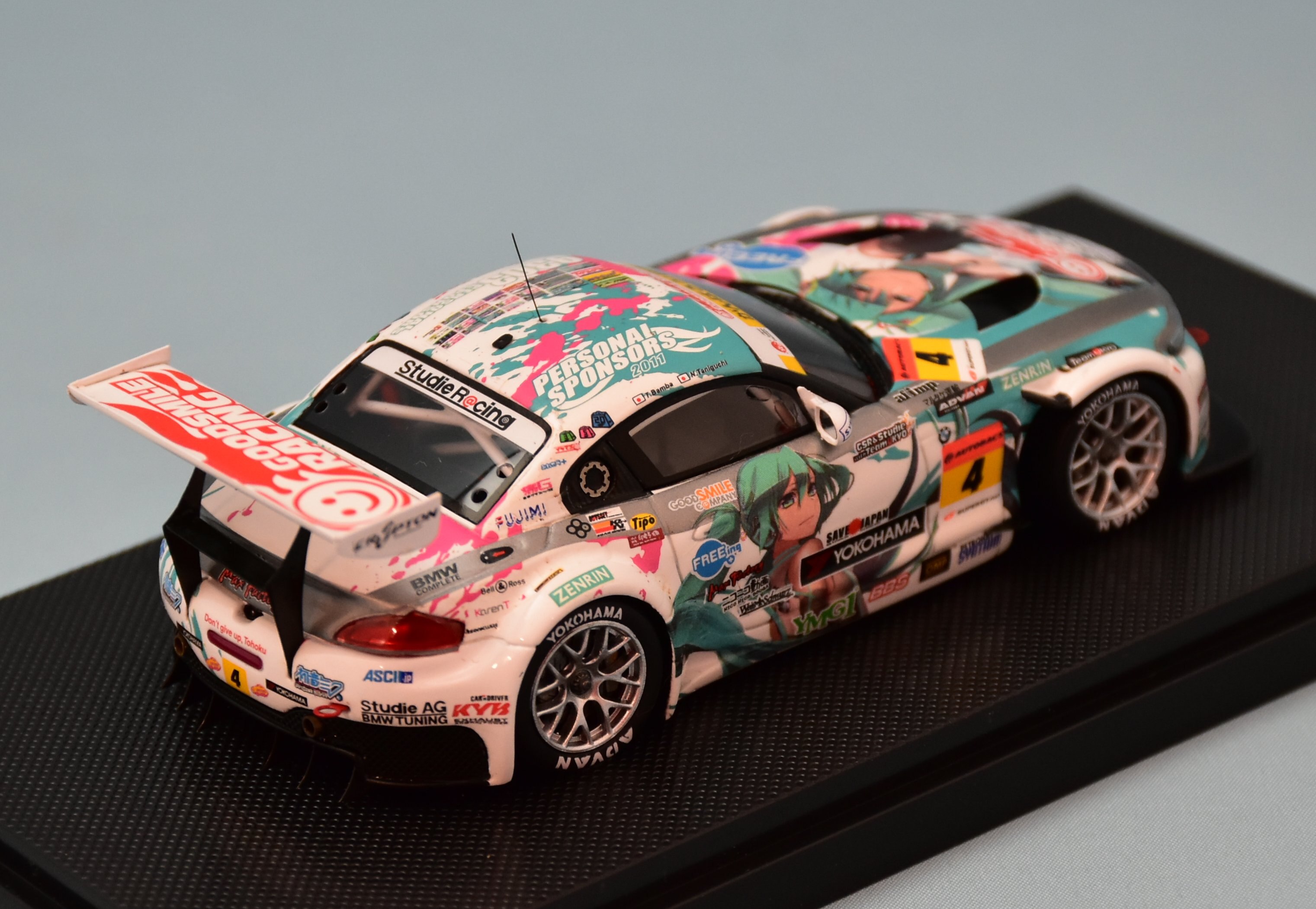 MMP/GSR 1/43GSR AUTOBACS SUPER GT HATSUNE MIKU GOODSMILE BMW Z4