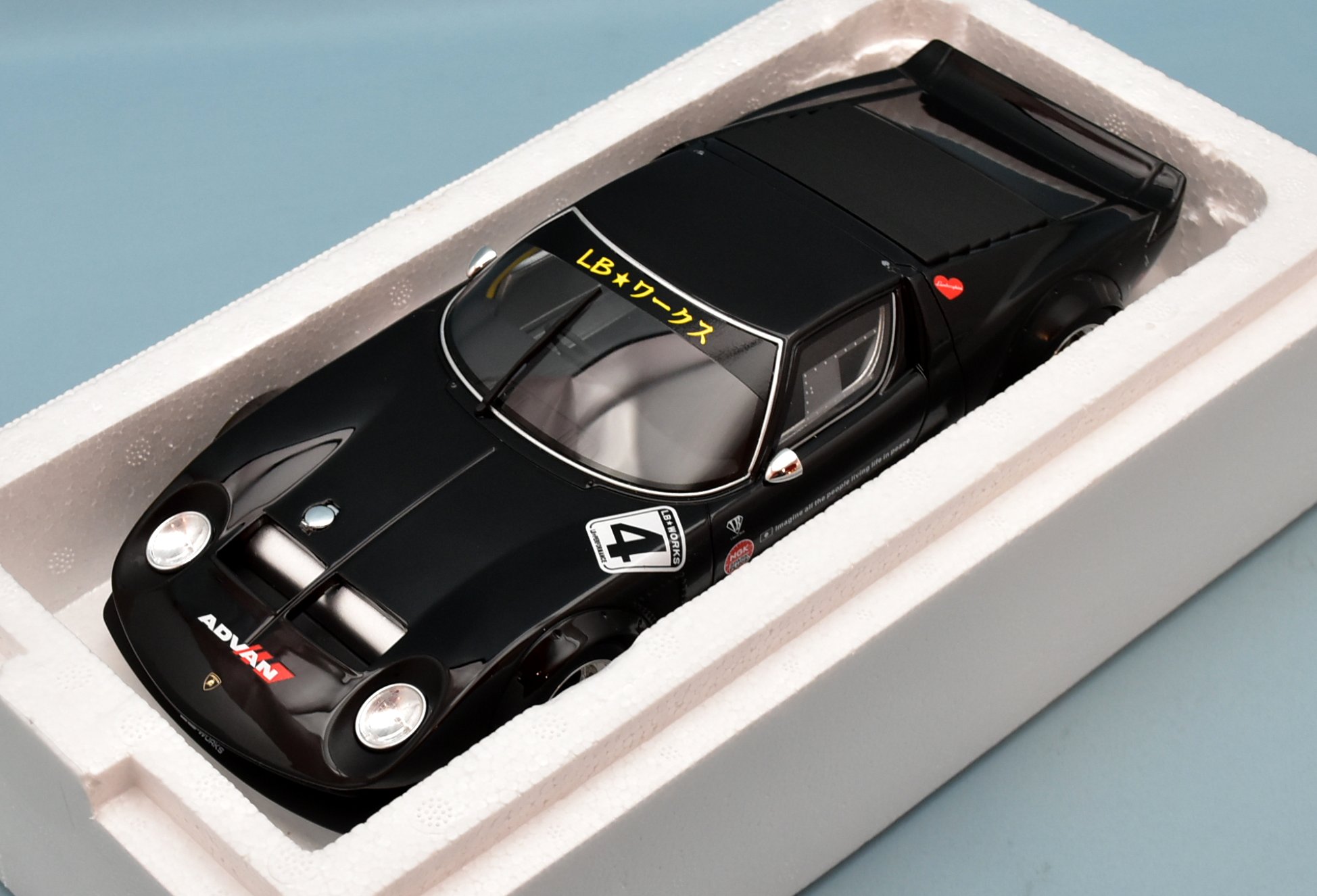 GT SPIRIT 1/18 LB☆Works Miura (Black) GTS253 | MANDARAKE 在线商店