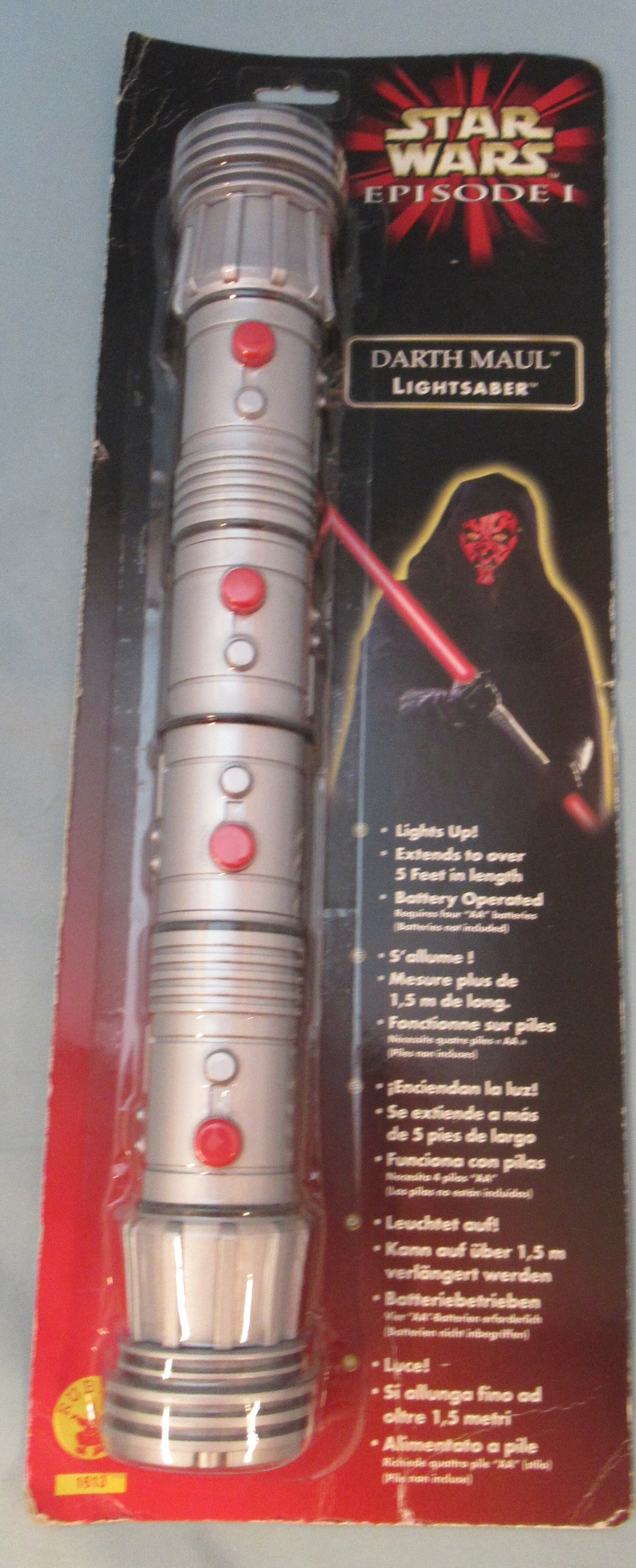 RUBIES LIGHTSABER DARTH MAUL 1/1 | まん 