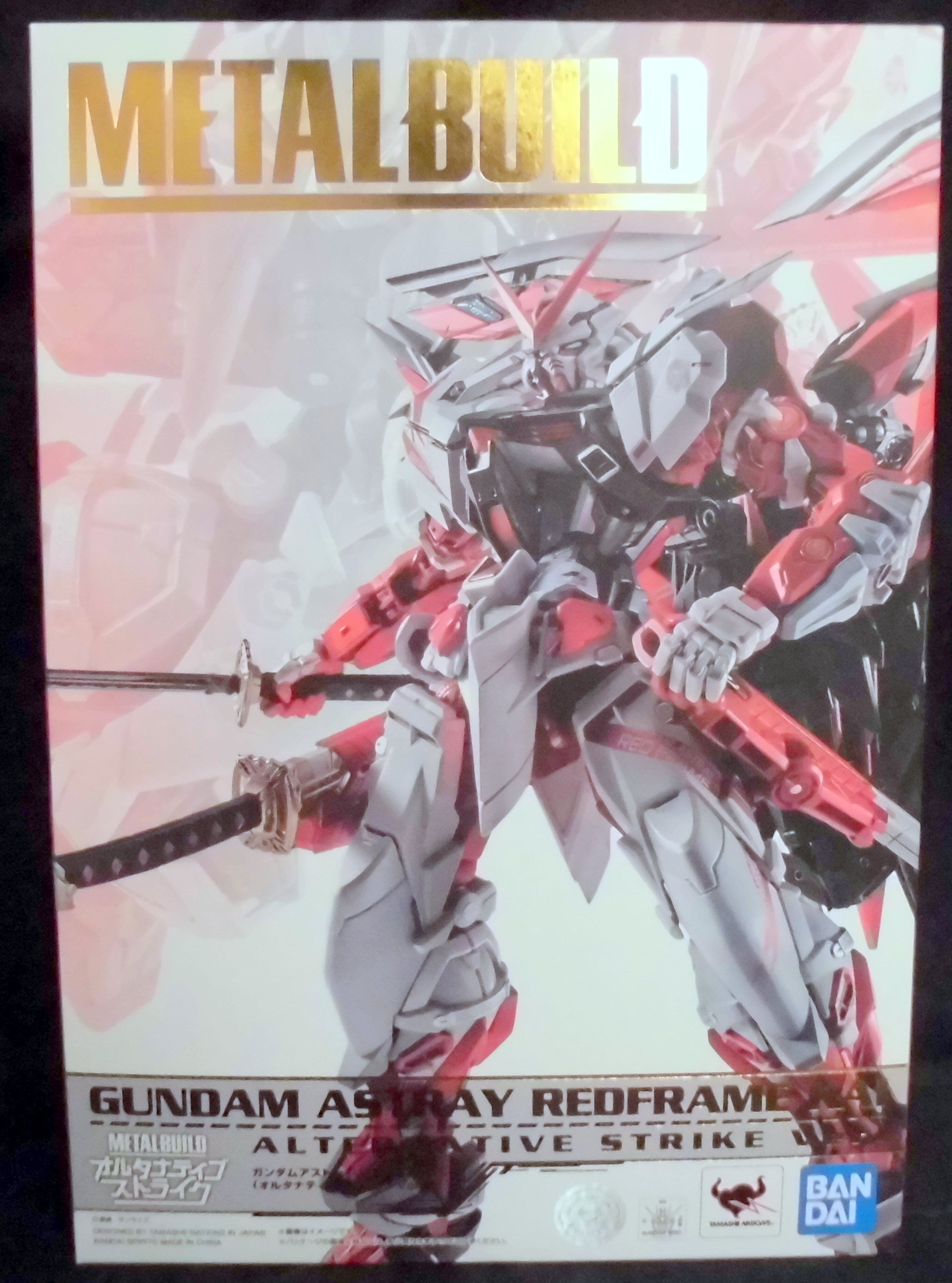 まんだらけ通販 バンダイ メタルビルド ガンダムアストレイ レッドフレーム改 オルタナティブストライク Ver コンプレックスからの出品