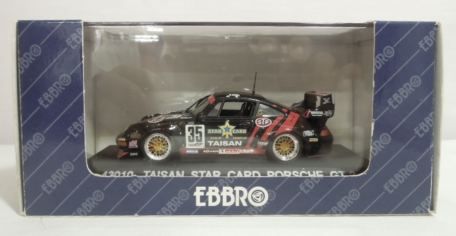 MMP 1/43EBBRO TAISAN STAR CARD PORSCHE GT-2 JGTC SUGO 1995 #35 43010 |  まんだらけ Mandarake