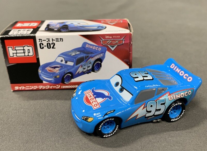 TAKARA TOMY Tomica Cars C-02 Lightning McQueen (Dinoco Type)