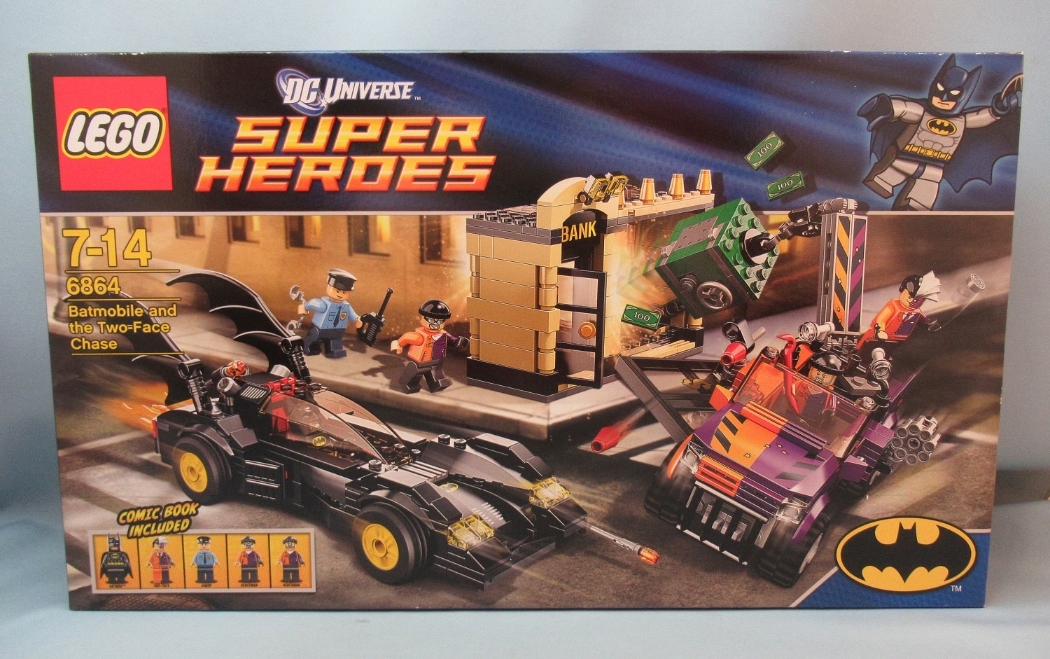 LEGO LEGO DCスーパーヒーローズ バットモービルとトゥーフェイスチェイス 6864