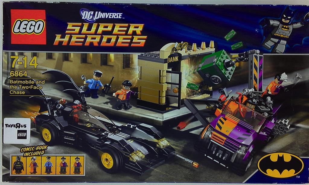 Lego batman two discount face chase set