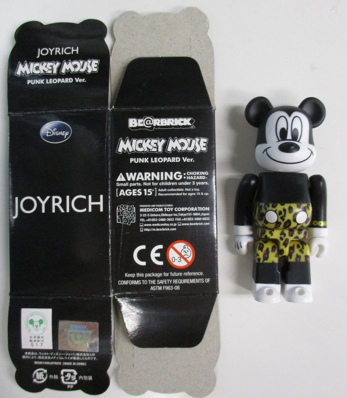 MEDICOMTOY BE@RBRICK Micky Mouse Punk Leopard ver/BE@RBRICK