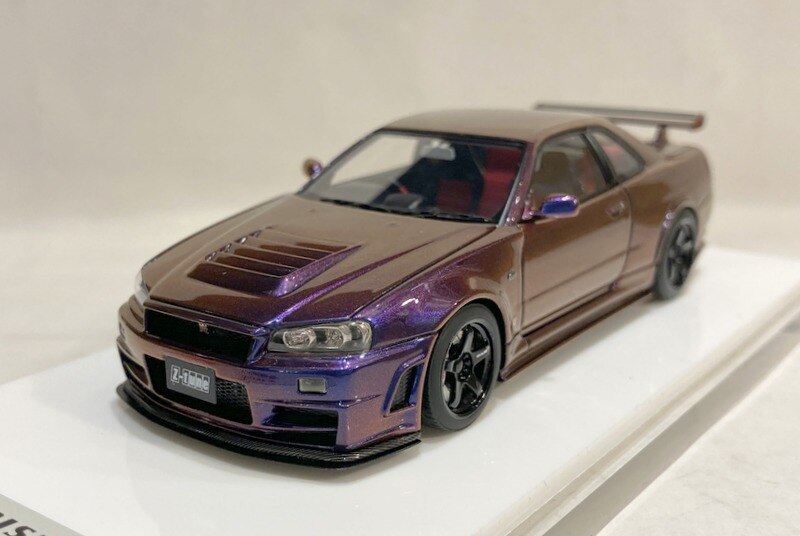 Up Make 1 43 Eidolon Nismo R34 Gt R Z Tune 04 Midnight Purple 3 Em396e Mandarake Online Shop
