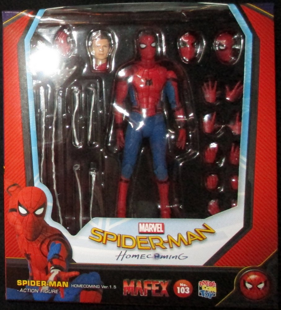 Medicom Toy Action Figure MAFEX No.103 SPIDER-MAN HOMECOMMING Ver.1.5