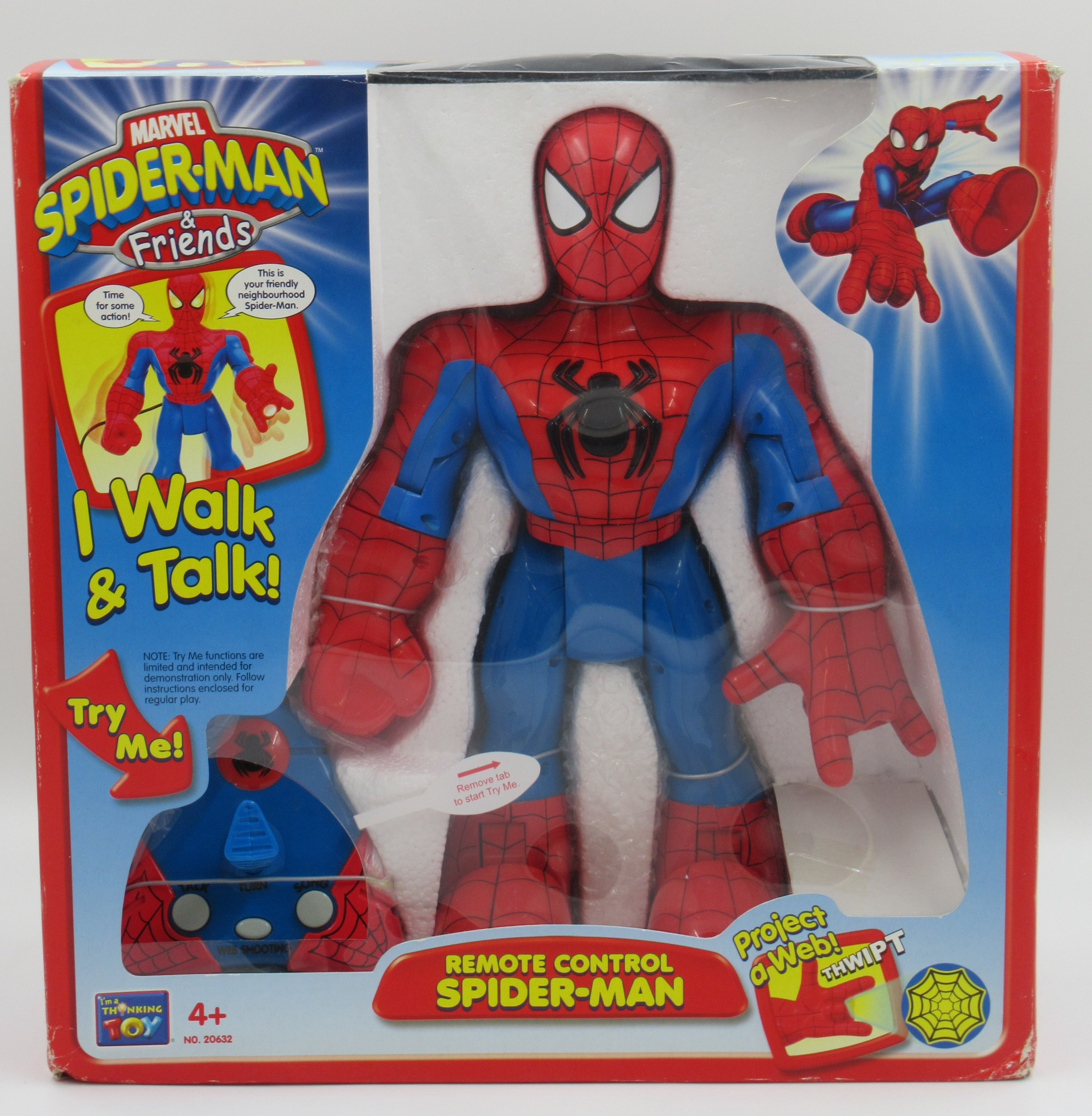 THINKWAY TOYS REMOTE CONTROL SPIDER MAN | Mandarake Online Shop