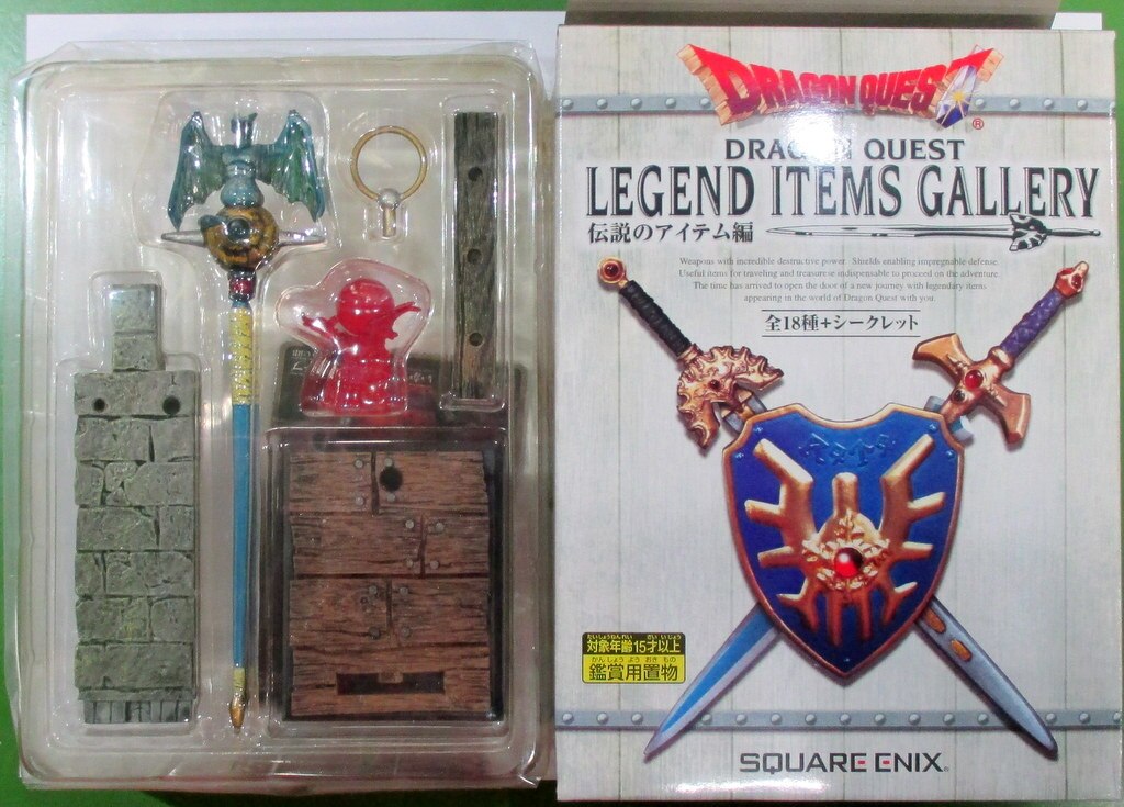 スクウェア エニックス Legend Items Gallery 伝説のアイテム編 いかずちの杖 レッドオーブ まんだらけ Mandarake