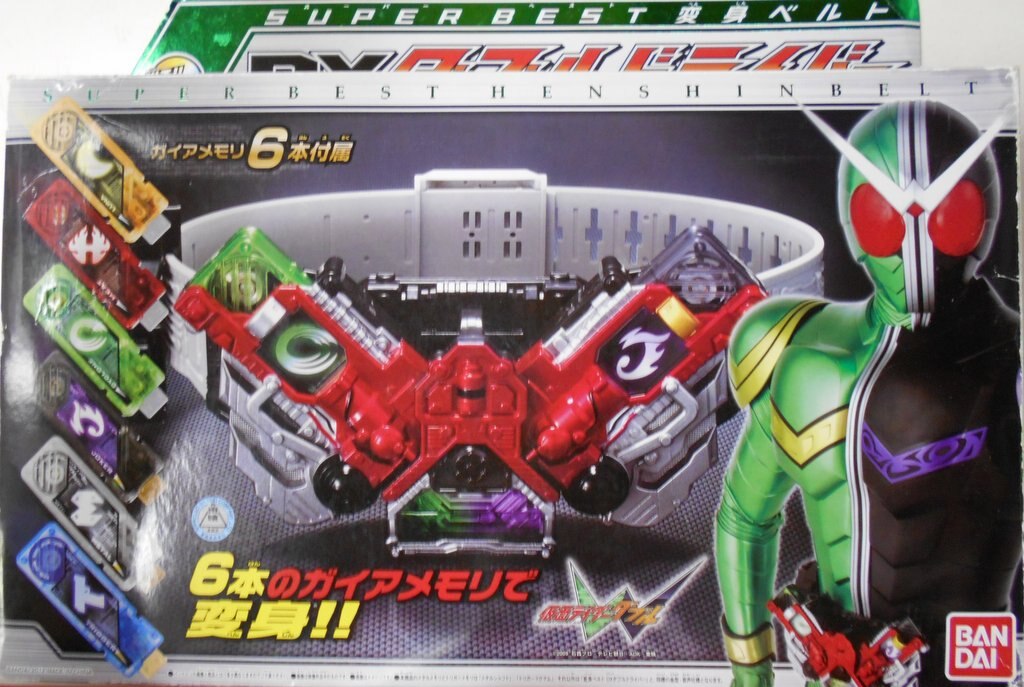 バンダイ なりきりシリーズ 仮面ライダーw 仮面ライダーダブル スーパーベスト変身ベルト Dxダブルドライバー Super Best Transformation Belt Dx Double Driver まんだらけ Mandarake