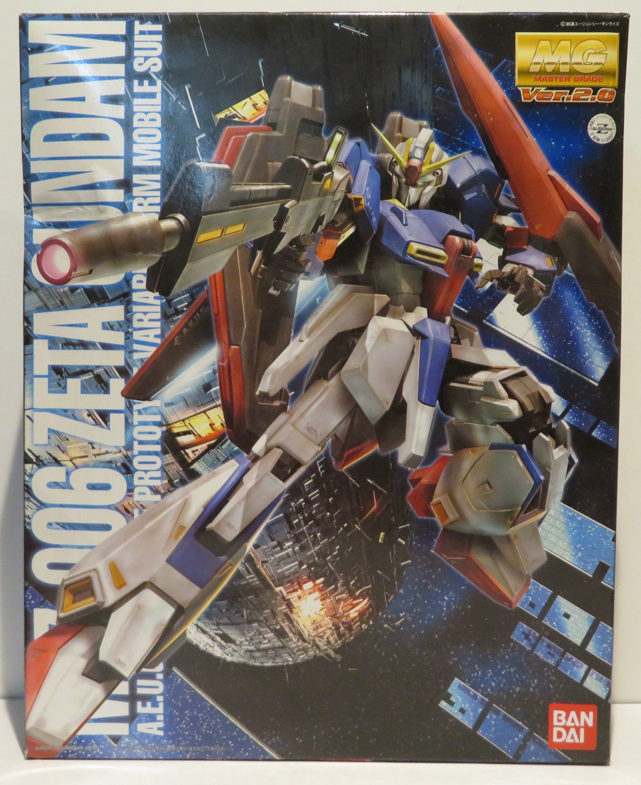 バンダイ Mg Zガンダム Zガンダムver2 0 1 100 まんだらけ Mandarake