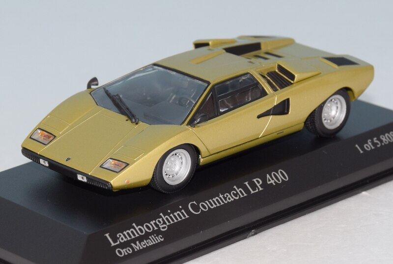 ポールズモデルアート 1/43ミニチャンプス Lamborghini Countach LP400 ...