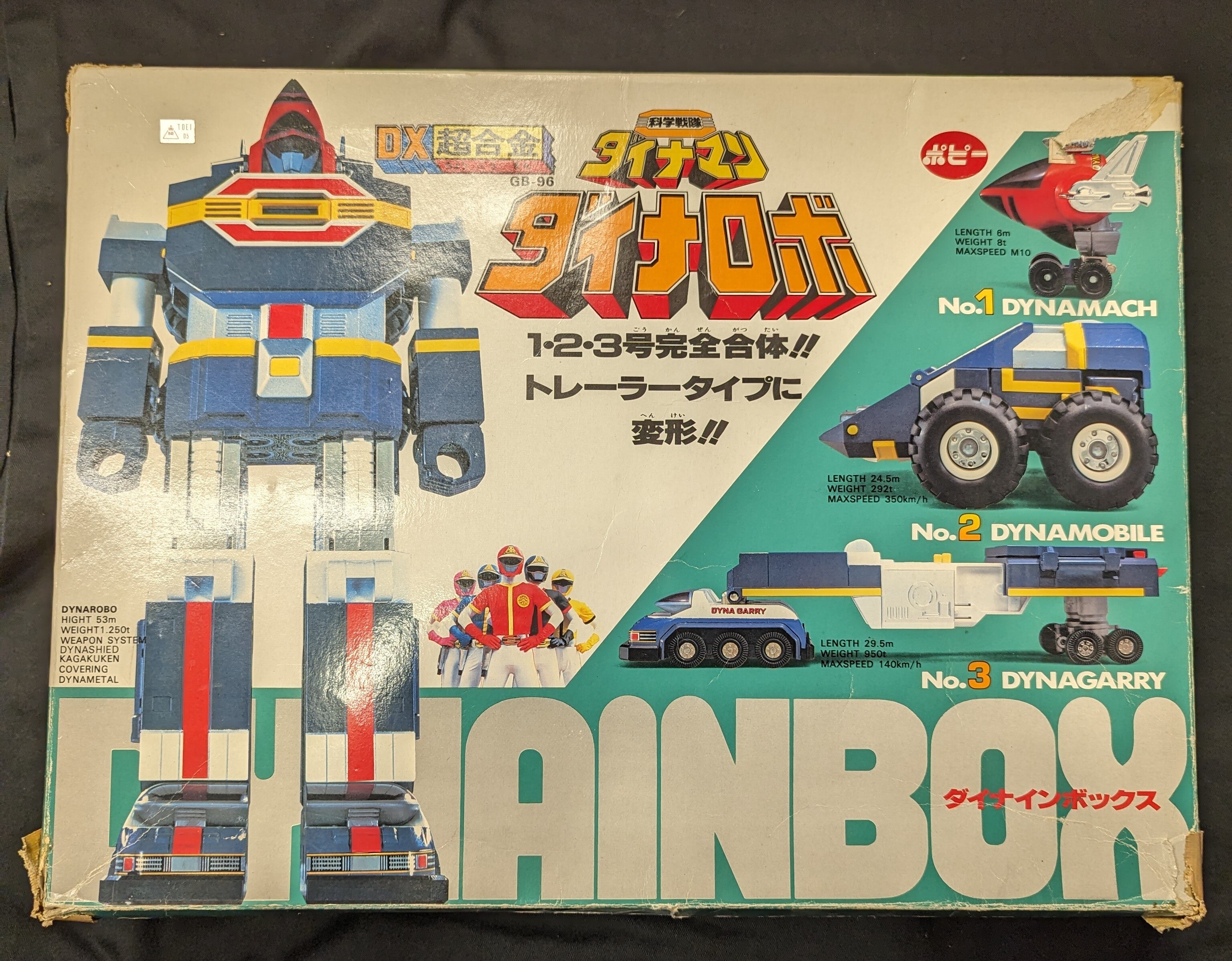 DX超合金 DYNA IN BOX ダイナロボ (Dyna Robo) レビュー