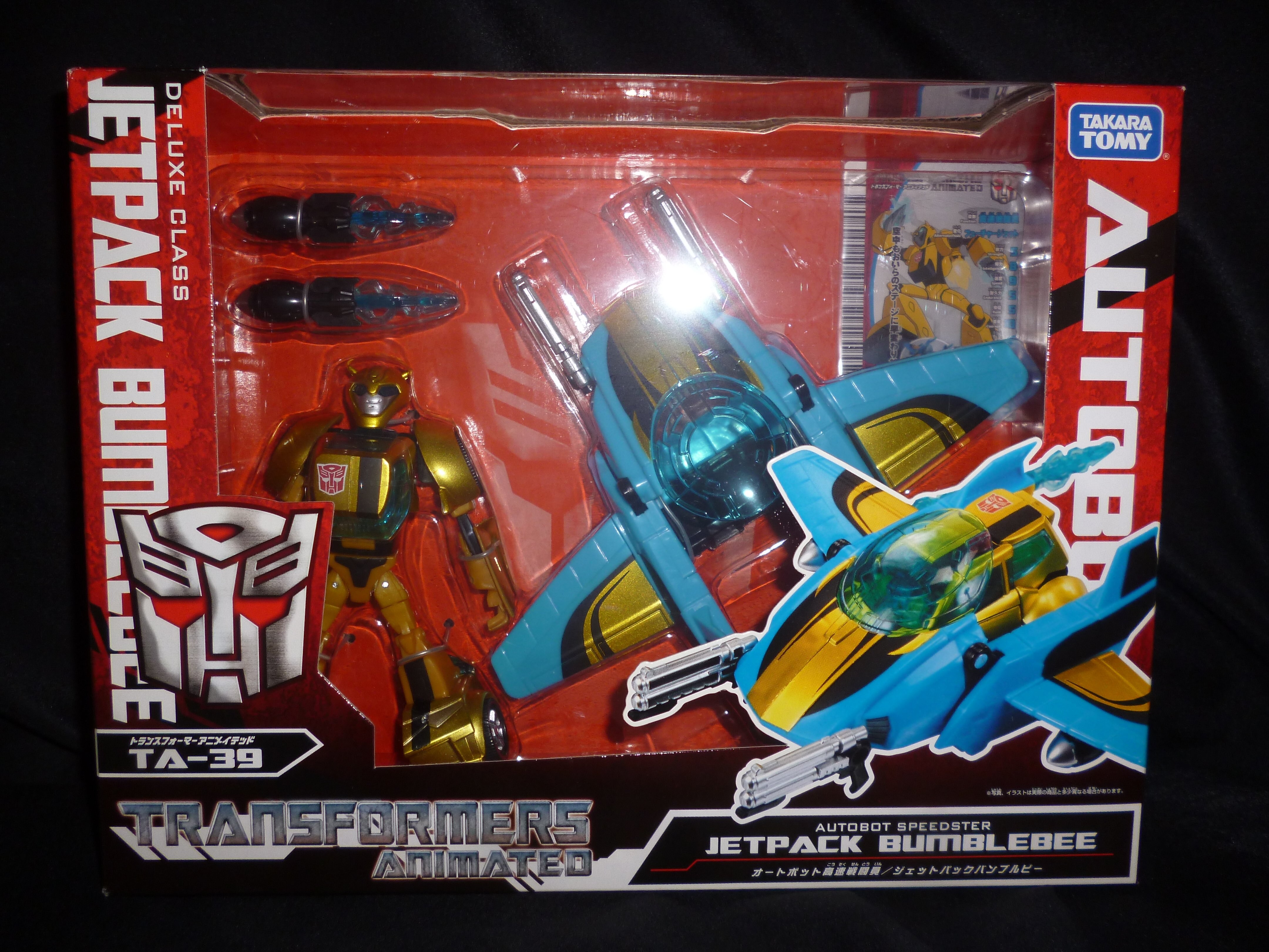 Takara Tomy Transformers Animated jet pack ・ Bumblebee TA39 | Mandarake  Online Shop