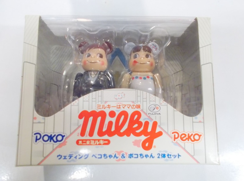 MEDICOMTOY BE@RBRICK/不二家 ウェディング・ペコちゃん&ポコちゃん