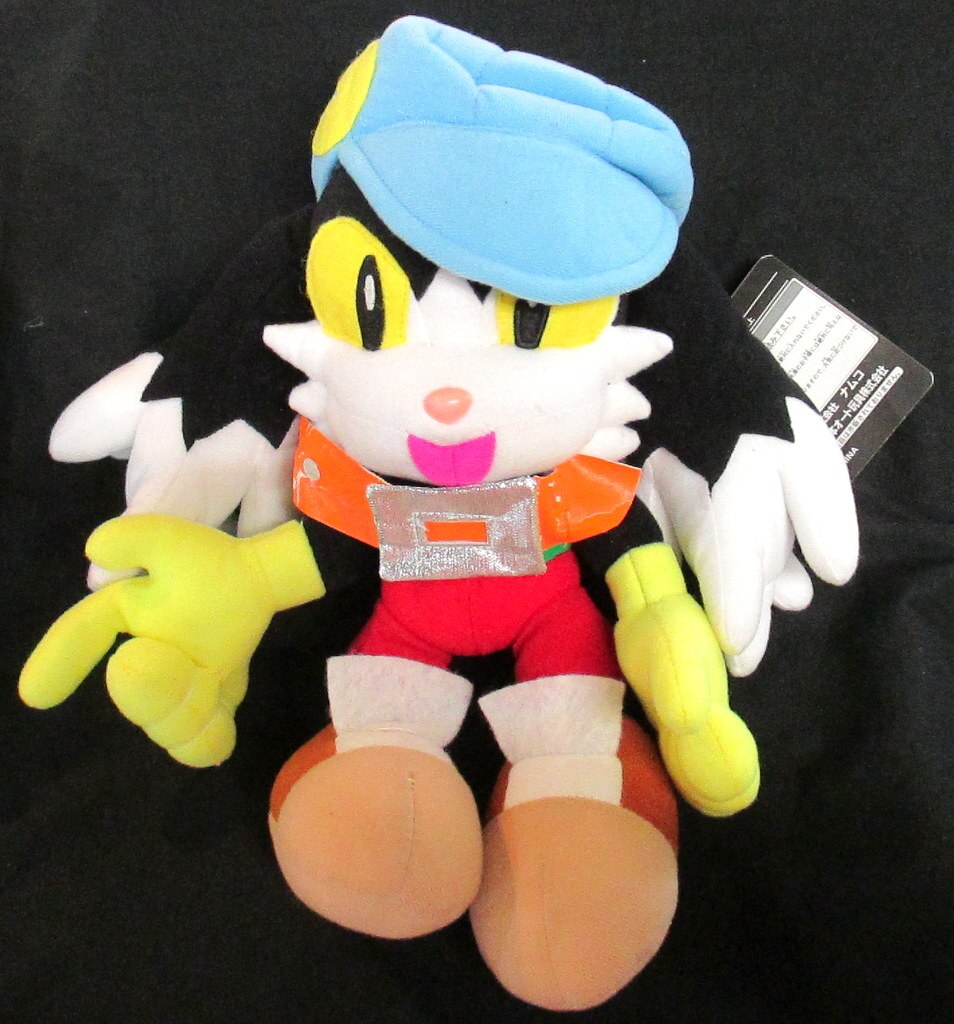 パックマン & 風のクロノア ぬいぐるみ (ナムコ殿堂宮 でっかい