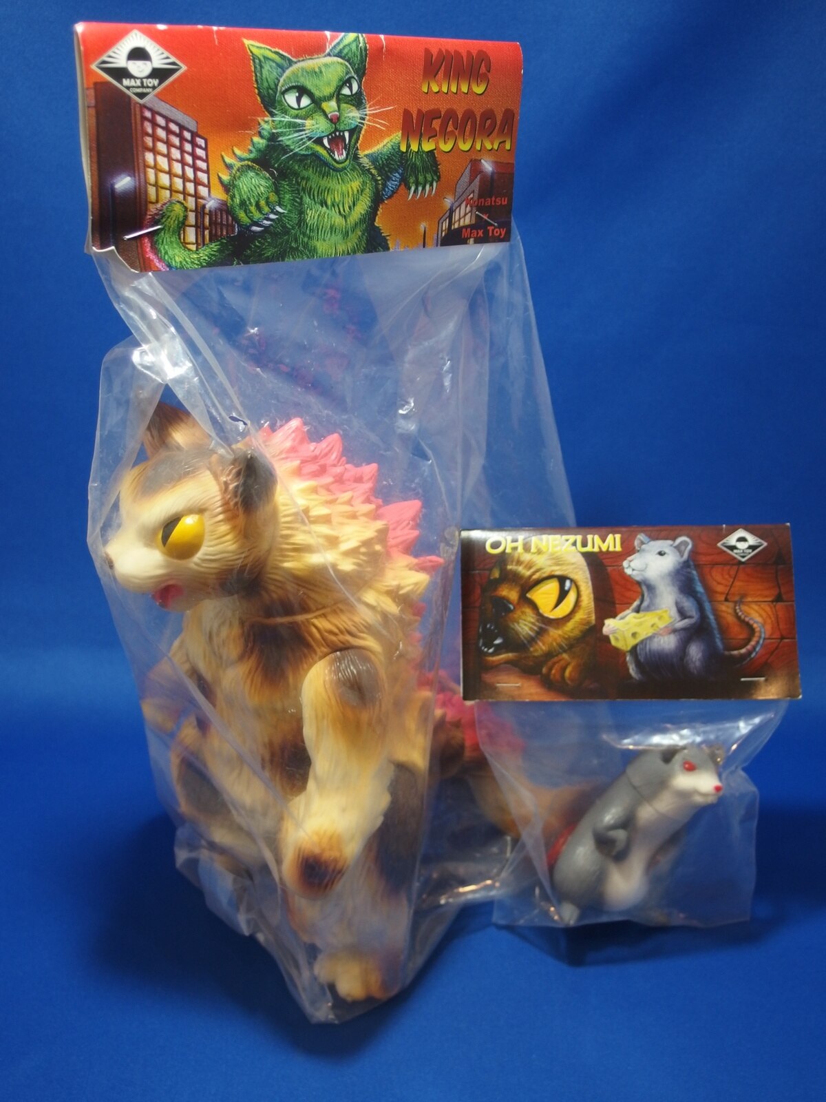 キングネゴラ　大ネズミ　MAXTOY KING NEKODRA 新品　未開封 MAXTOY】キングネゴラ＆大ネズミ 新品未開封品 【公式通販】