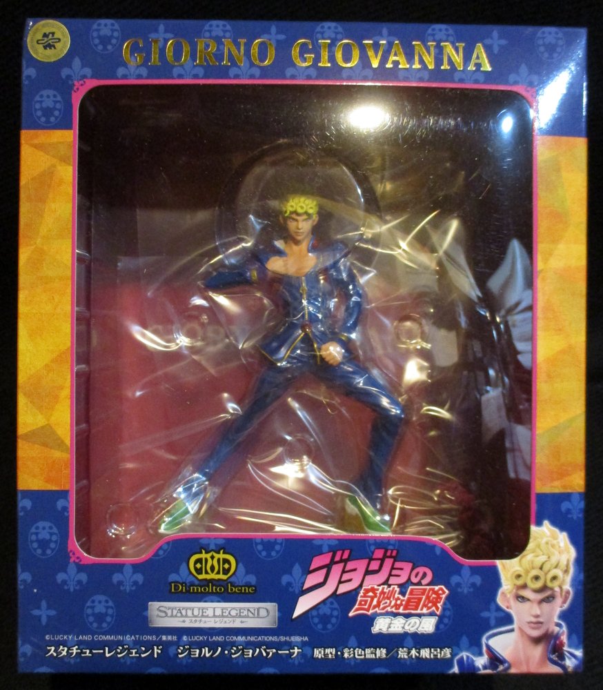 Giorno Giovanna (Limited Edition version) Statue Legend Jojo no Kimyou na  Bouken, Ougon no Kaze - Di molto bene