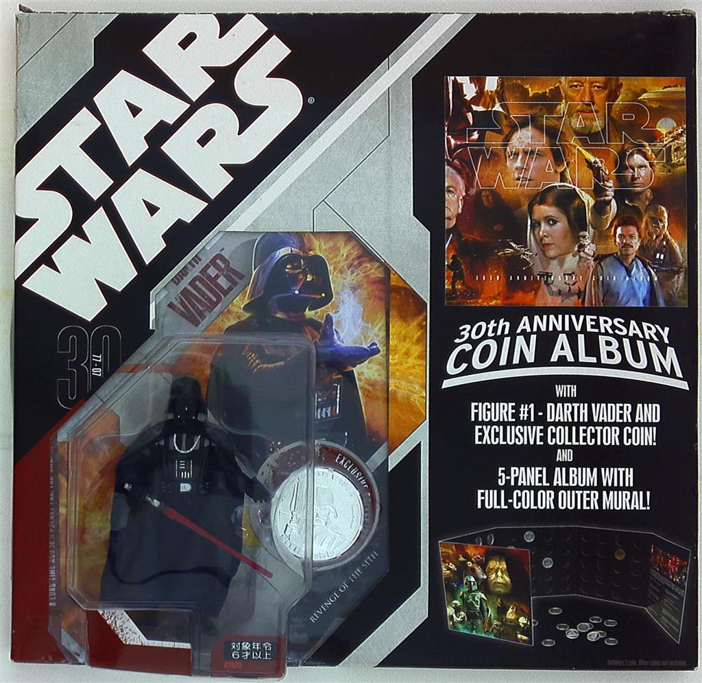 star wars 30th anniversary coin album