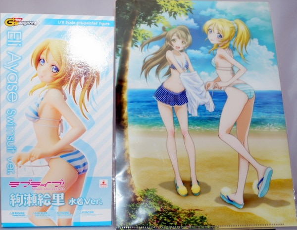 コトブキヤ Amw ラブライブ 絢瀬絵里 水着ver 特典クリアファイル付き Ayase Eli Swimsuit Ver With Bonus Item まんだらけ Mandarake