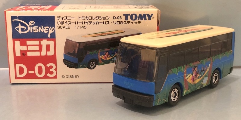 トミー ディズニー トミカコレクション いすゞスーパーハイデッカーバス リロ スティッチ D 03 Merchpunk