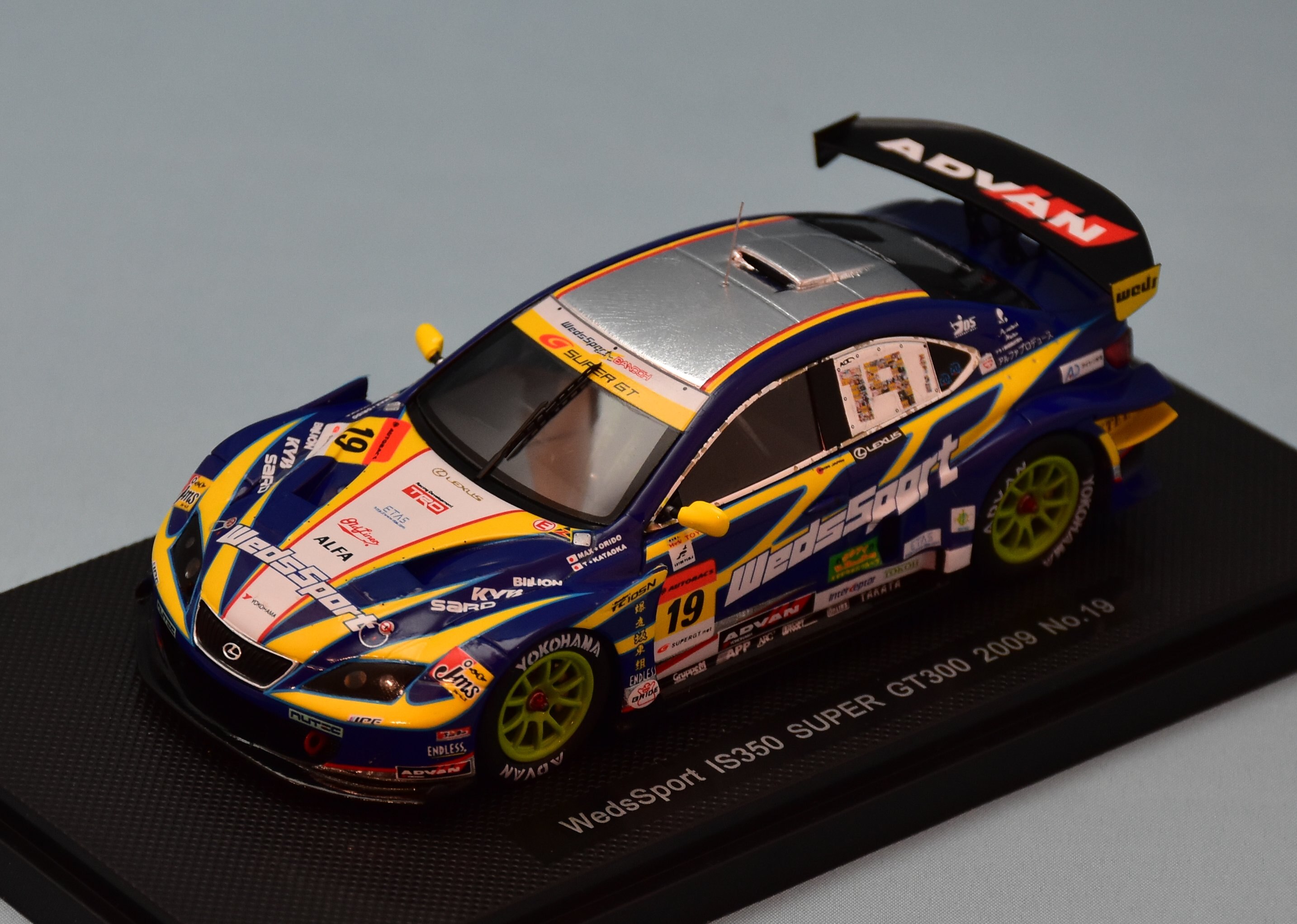 MMP 1/43 EBBRO SUPER GT 2009 SERIES SUPER GT 300 WedsSport IS350