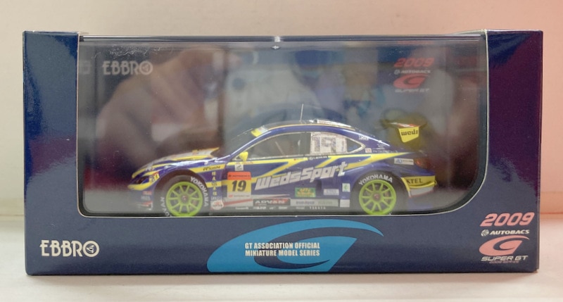 MMP 1/43 EBBRO SUPER GT 2009 SERIES SUPER GT 300 WedsSport IS350