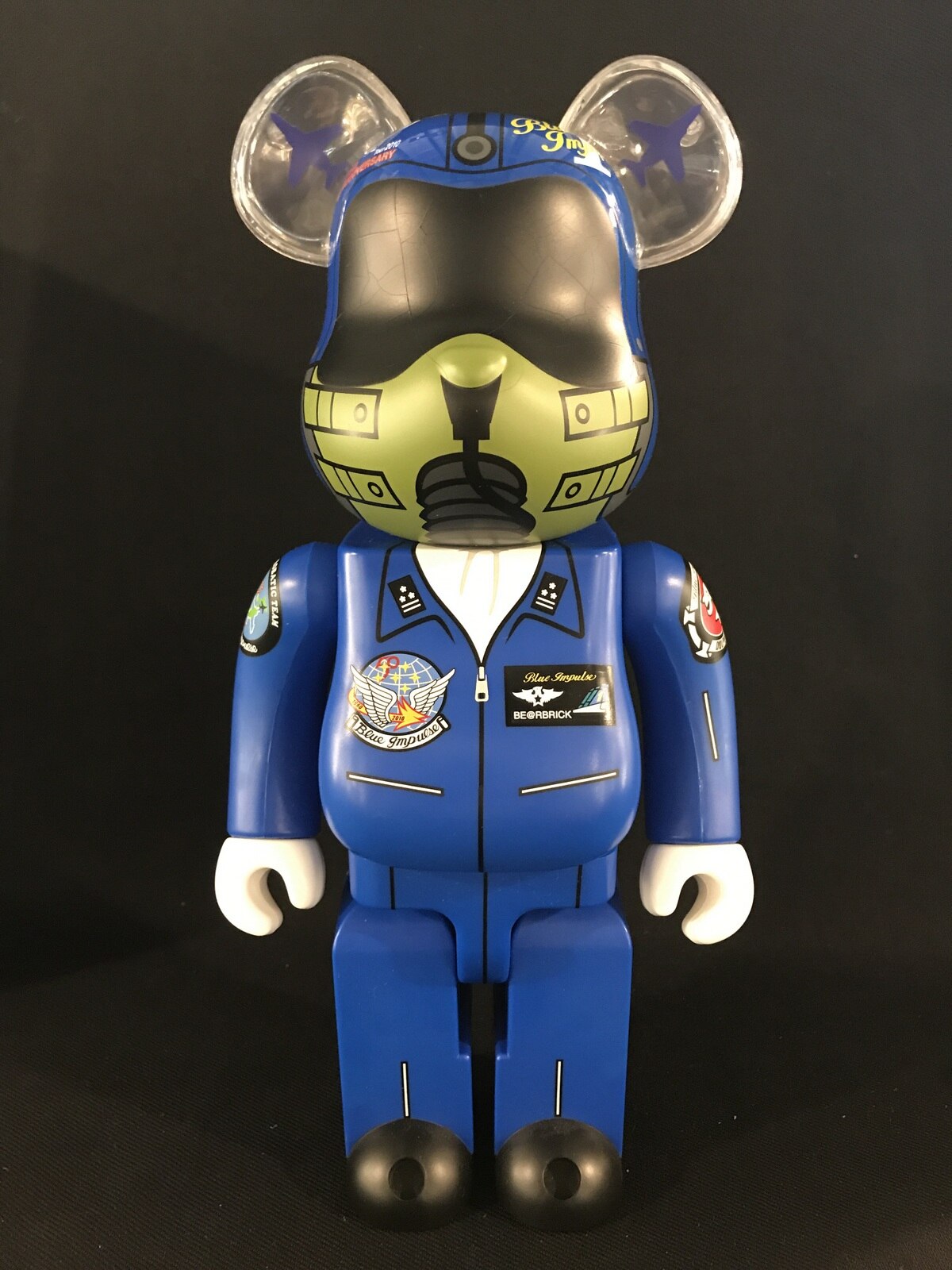 MEDICOMTOY Be@rbrick (Bearbrick) / Air Self-Defense Force Blue