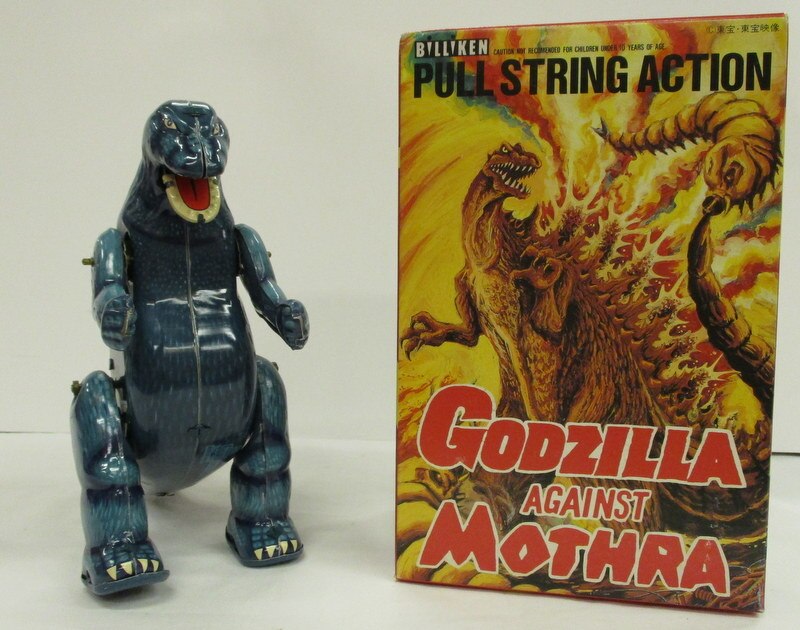 walking godzilla toy