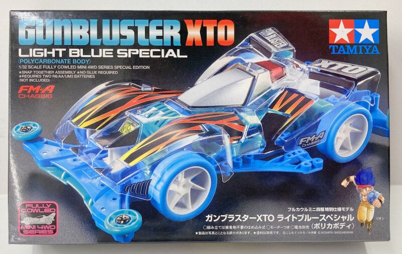 Tamiya Mini 4wd Series Gunbluster XTO Light Blue Special 95439 From Japan for sale online 