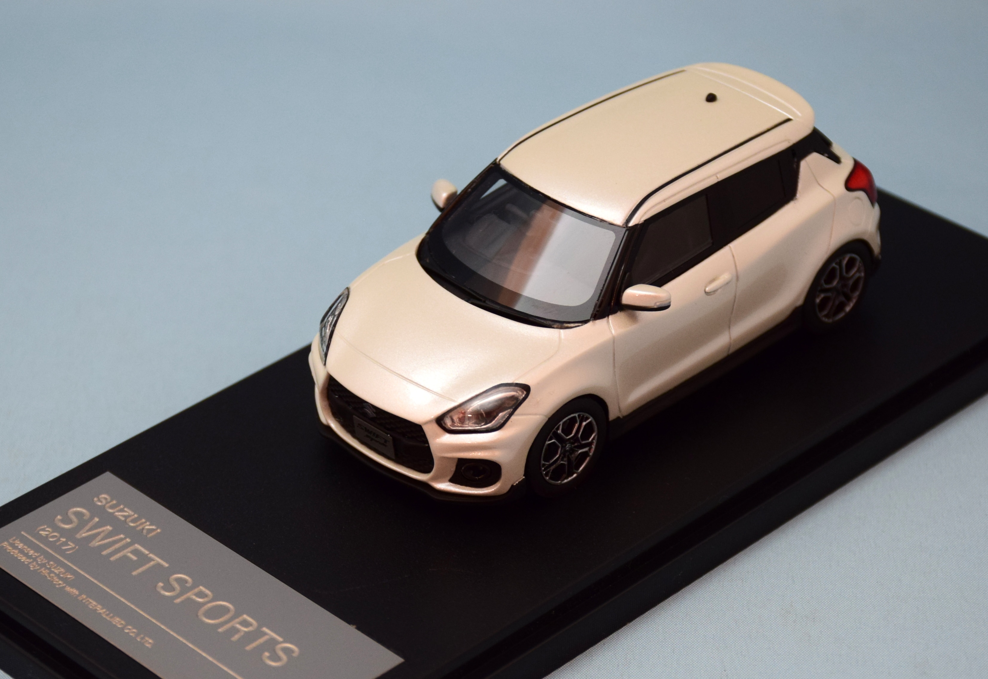 Interallied 1/43 Hi Story SUZUKI SWIFT SPORTS (2017) Pure White