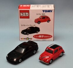 トミー トミカ トイザらス オリジナル トミカ親子2台セット スバル 360/スバル インプレッサ