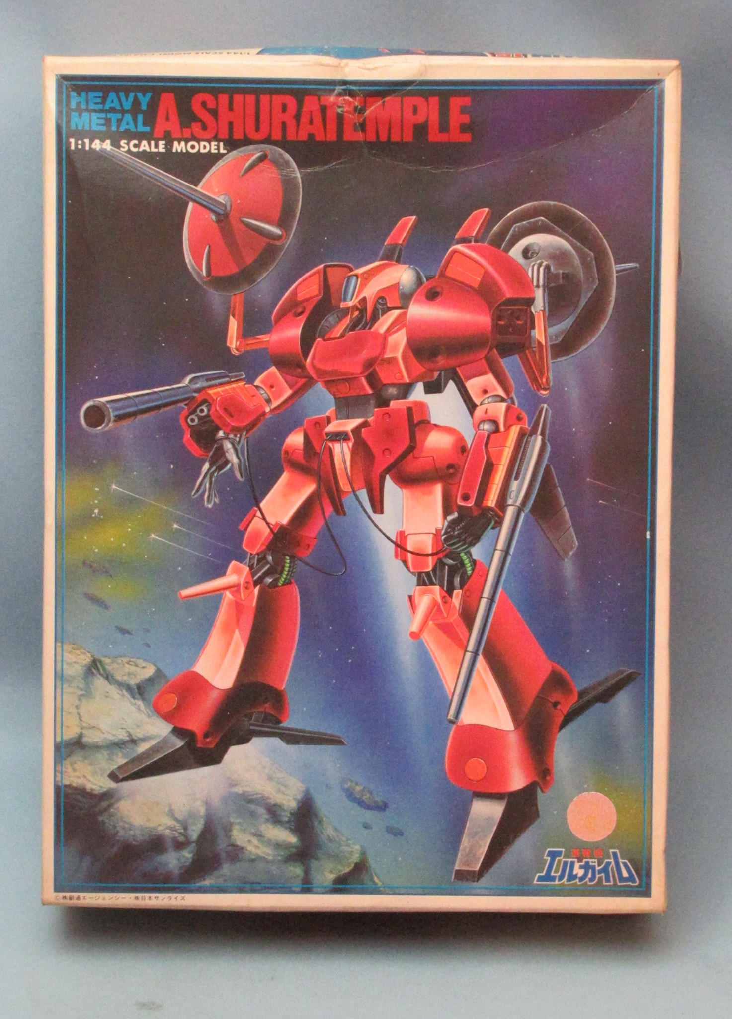 1/144 アシュラテンプル きつ 重戦機エルガイム 1995年12月製造