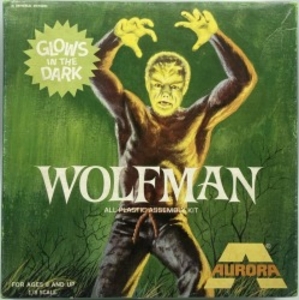 WOLFMAN(Glow in the Dark)スケール表記あり版カナダアメリカ製
