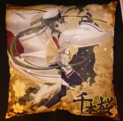 A big floor cushion / Hatsune Miku 1000 cherry tre
