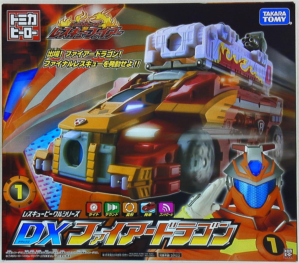 TAKARA TOMY TOMICA HERO RESCUE FIRE DX Rescue Fire Dozer Dragon #02