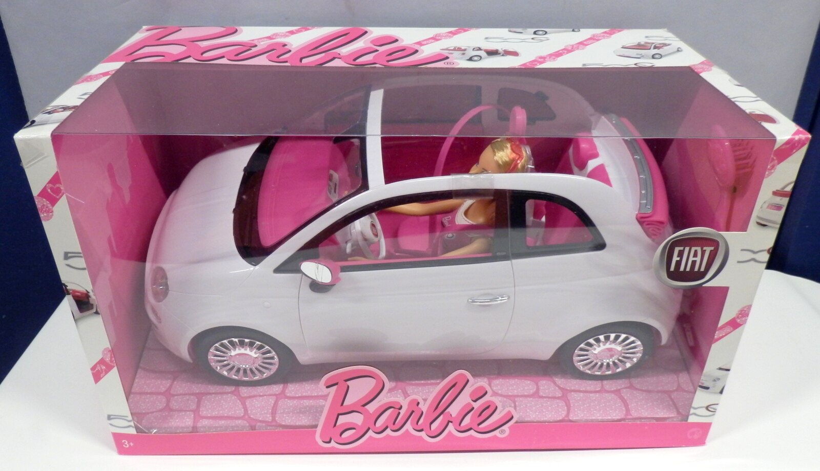 Barbie fiat hot sale white