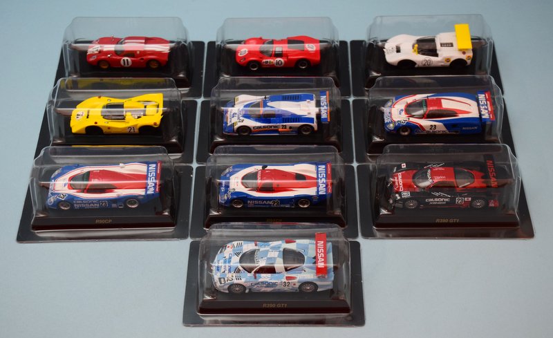 栄光のレーシングカーコレクション 全9種