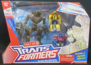 TF/ANIMATED STEALTH LOCKDOWN / OPTIMUS PRIME & BUMBLEBEE