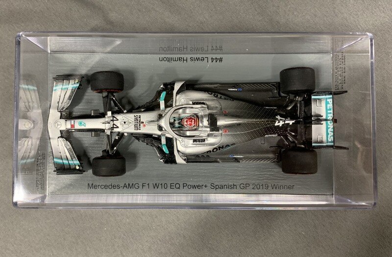 Spark model 1/43 メルセデス AMG F1 W10 EQ Power+ 2019年スペインGP