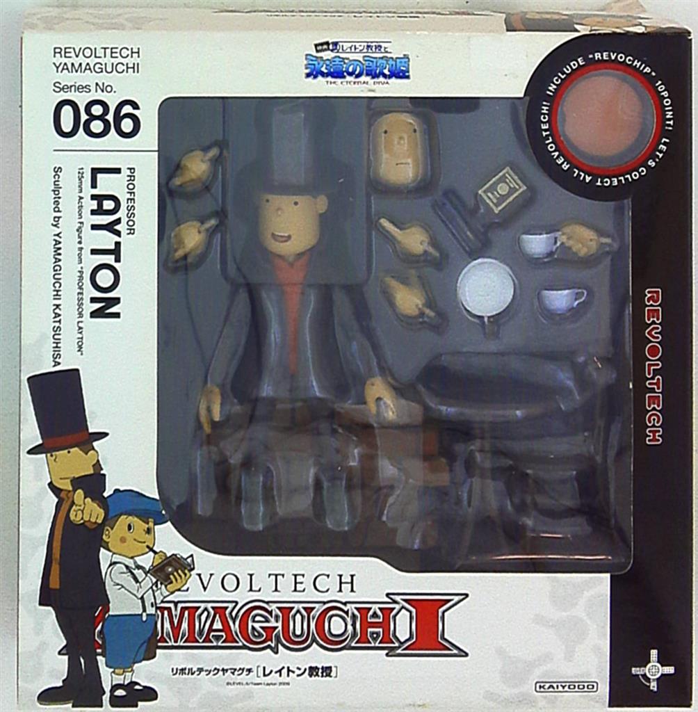 FIG]リボルテックヤマグチ No.086 レイトン教授 レイトン教授と