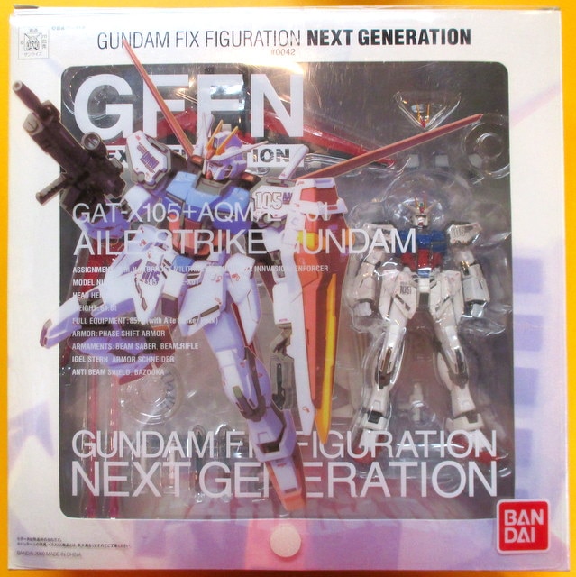 バンダイ GFFN #0042 GAT-X105+AGM/E-X01 エールストライクガンダム