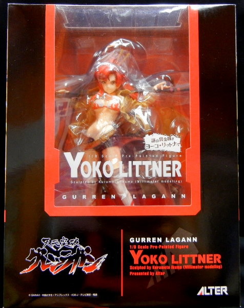 ALTER Gurrenlagann Bounty Hunter Yoko Littner 1/8 Figure Anime character Toy