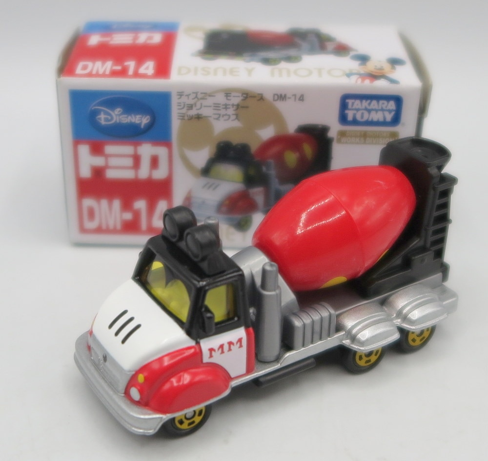 トミカ DM-14 ジョリーミキサー ミッキーマウス