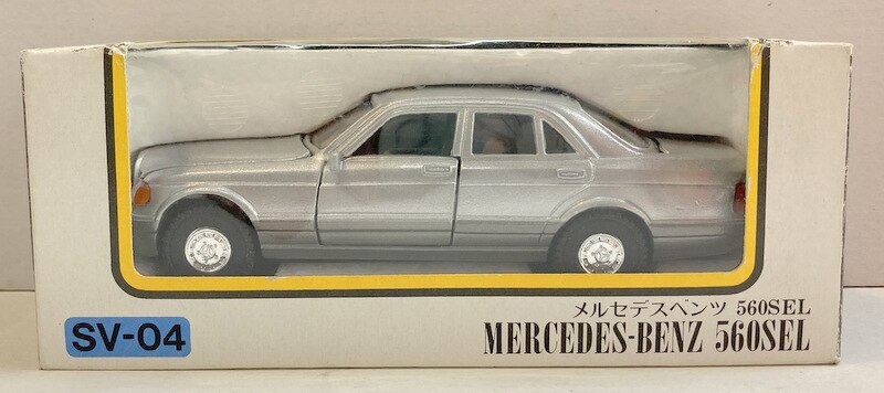 ヨネザワ 1/40ダイヤペット メルセデスベンツ 560SEL/シルバー SV-04