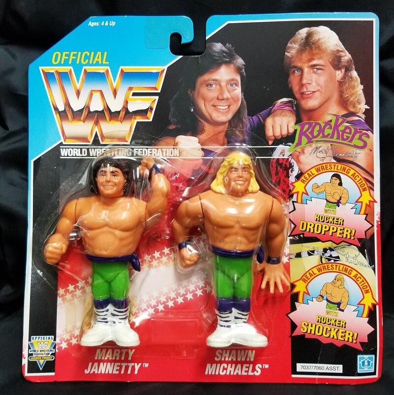 HASBRO WWF ザ・ロッカーズ ショーン・マイケルズ マーティ・ジャネッティ