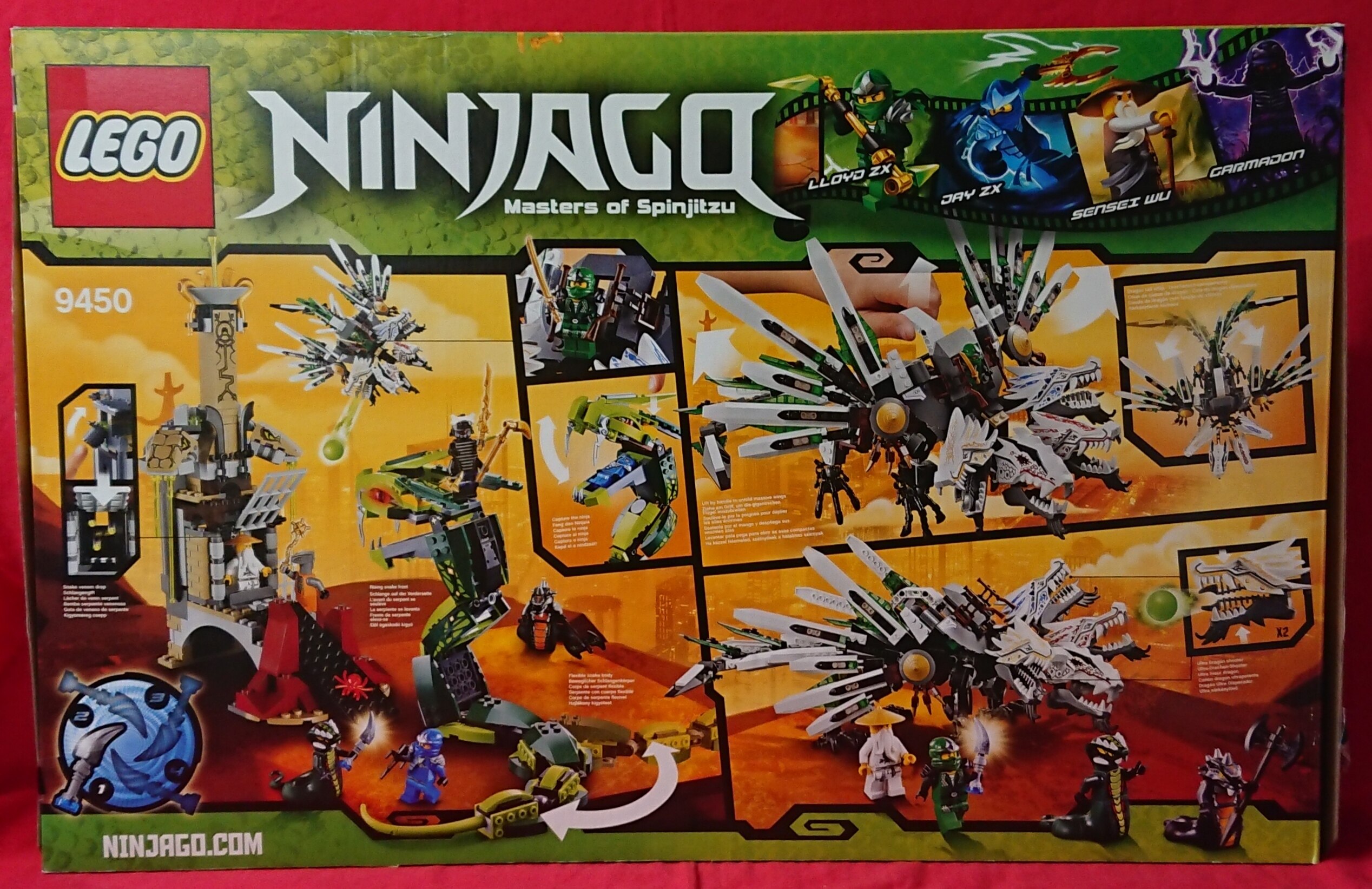 LEGO 9450 LEGO NINJAGO/LEGO DIMENSIONS 【激闘ドラゴンバトル/DRAGON