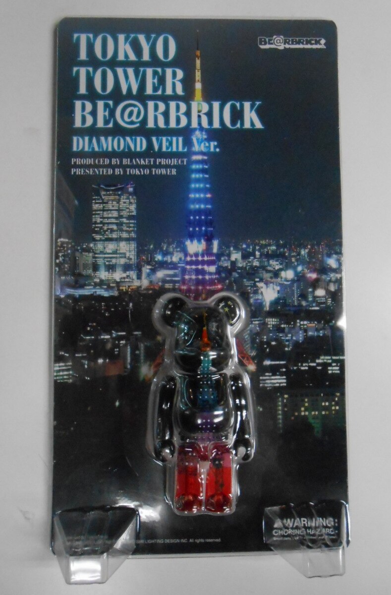 MEDICOMTOY Be@rbrick (Bearbrick) TokyoTower (Daiamond Veilver.) 10