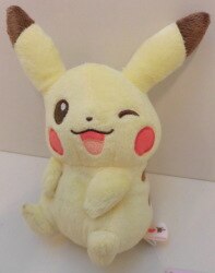 Attached to the bag Okkina Plush Stuffed Toy / I LOVE PIKACHU